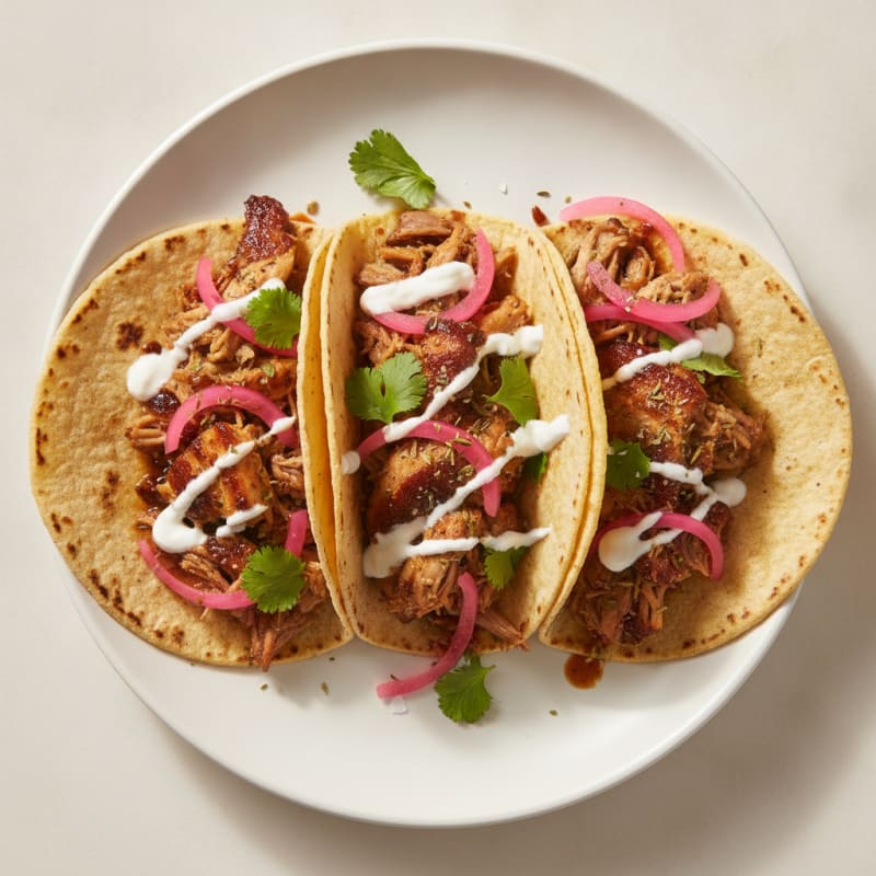 Slow-Cooked Pork Carnitas Tacos
