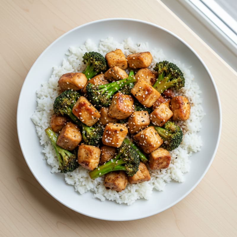 Teriyaki Chicken and Broccoli Stir-Fry