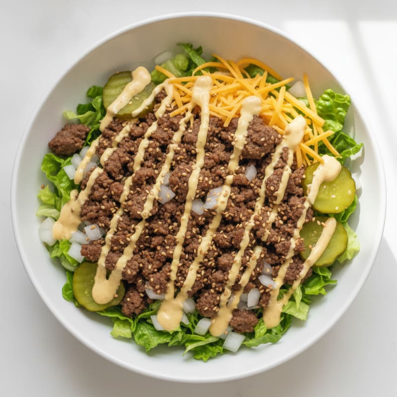 Big Mac Protein Bowl