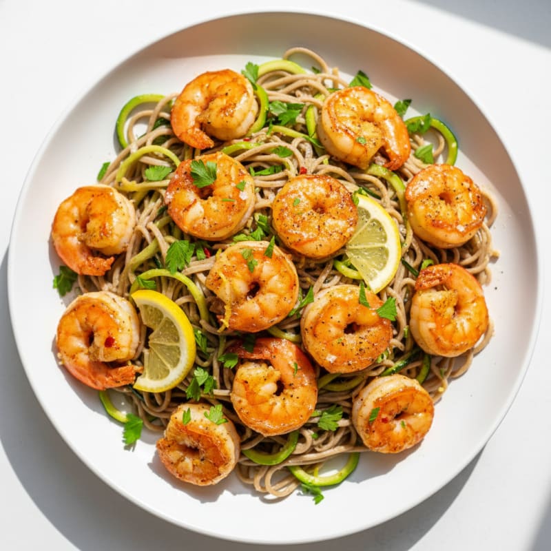 Zesty Garlic Butter Shrimp Scampi