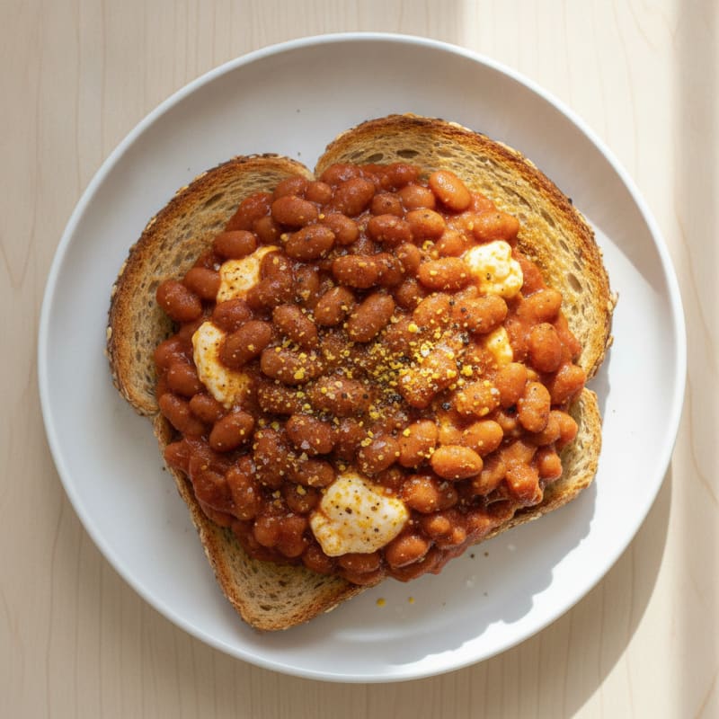 Classic Baked Beans on Toast