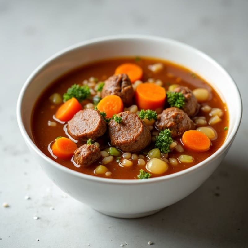 Hearty Beef and Barley Soup