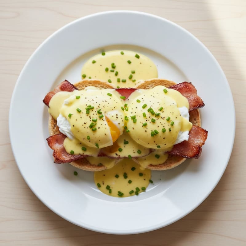 Classic Eggs Benedict with Hollandaise
