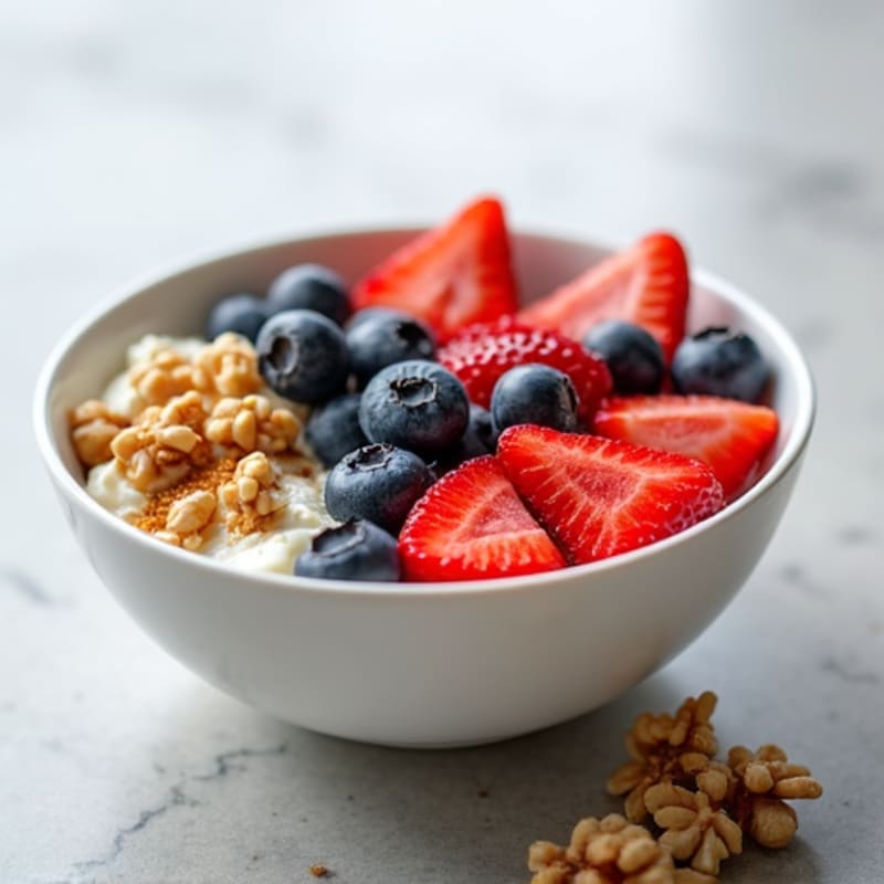 Cottage Cheese and Berry Power Bowl