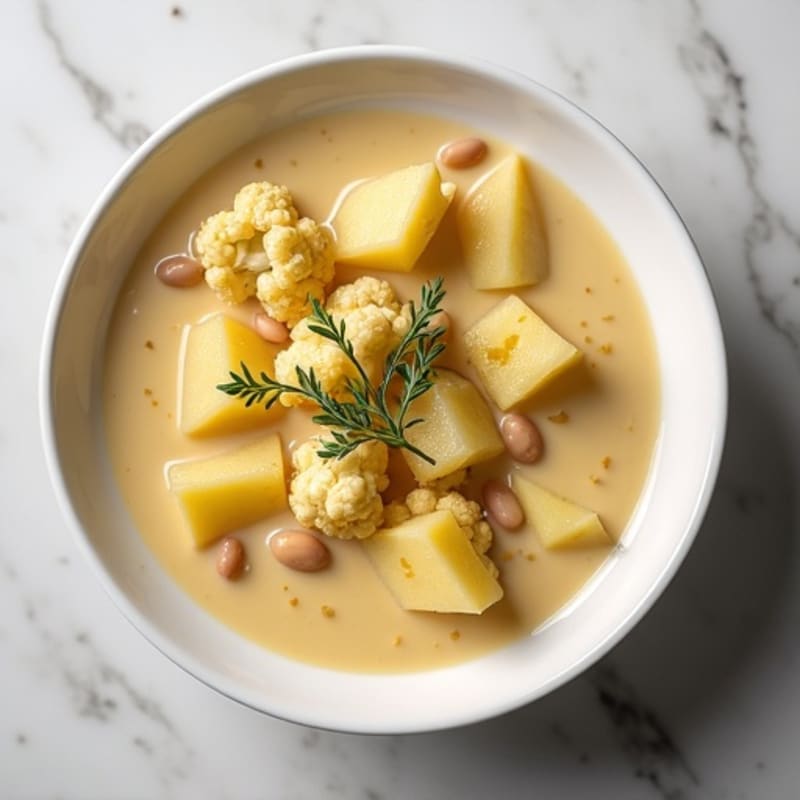 Creamy Cauliflower Potato Chowder