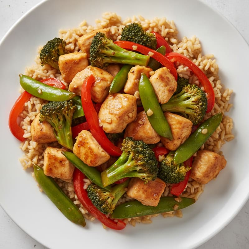 Chicken and Vegetable Stir-Fry