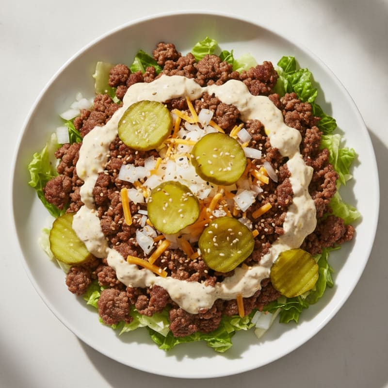 Big Mac Protein Bowl
