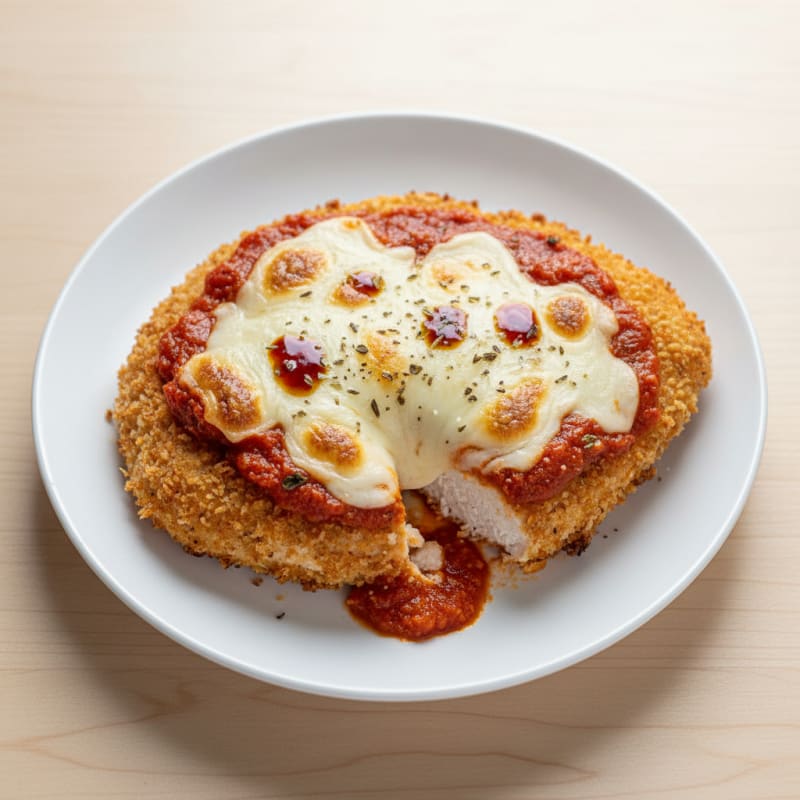 Baked Chicken Parmesan with Marinara