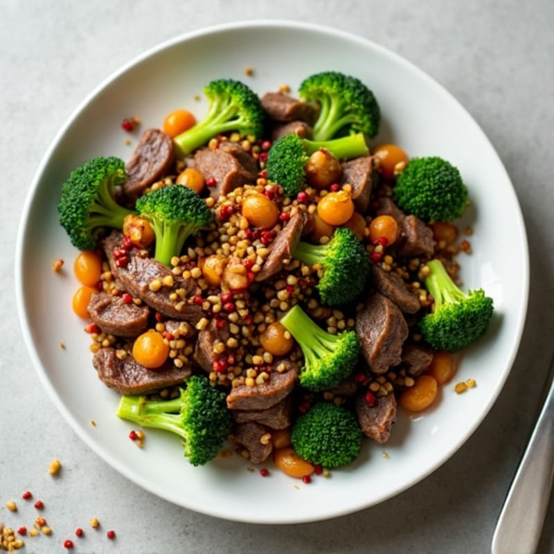 Garlic Ginger Beef and Broccoli Stir-Fry