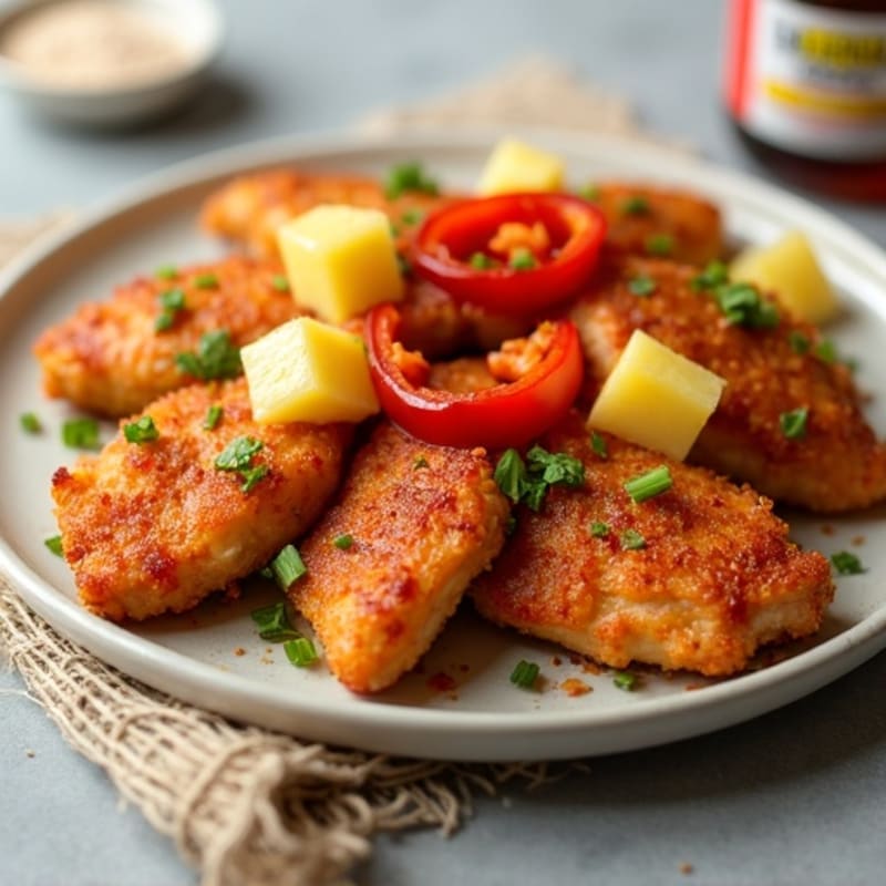 Crispy Baked Sweet and Sour Chicken