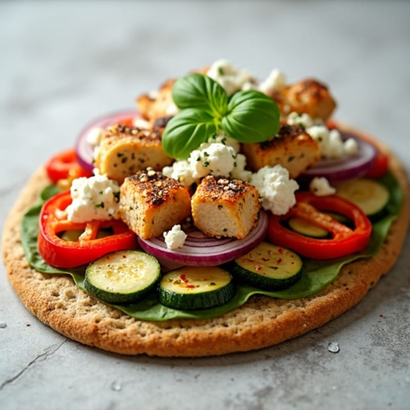 Herb-Roasted Vegetable Flatbread