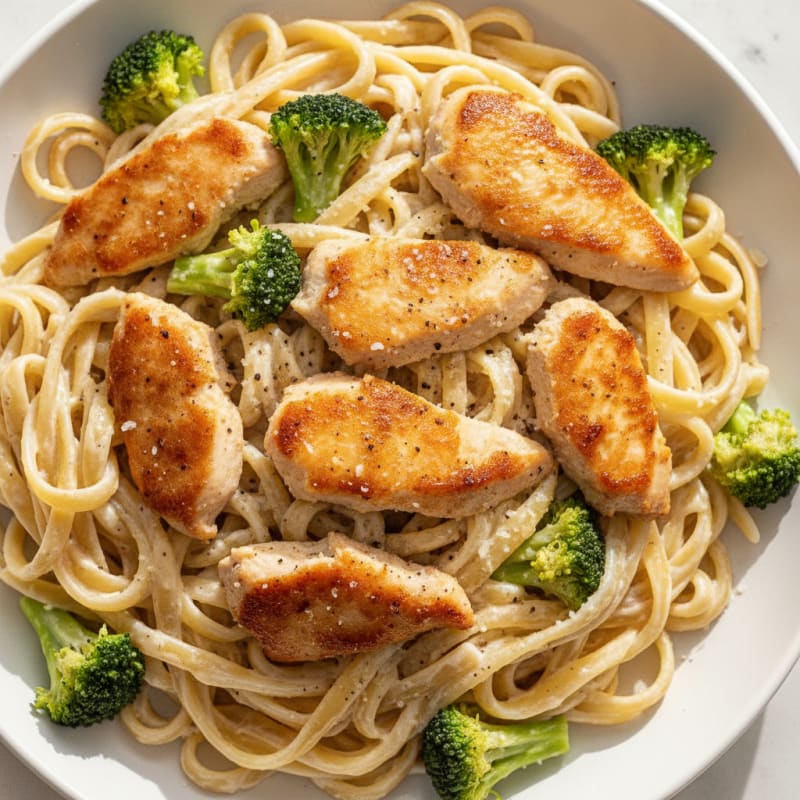 Chicken Alfredo Fettuccine