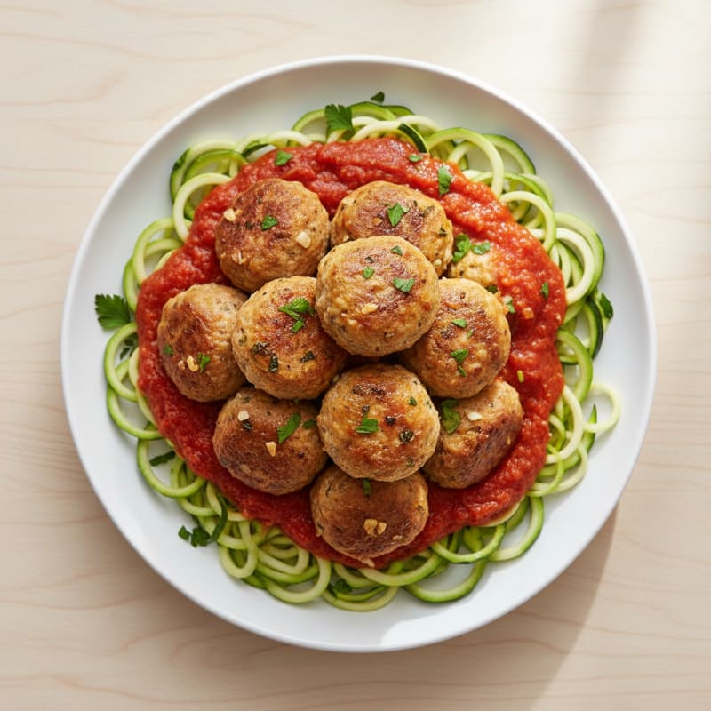 Tender Herb-Baked Turkey Meatballs