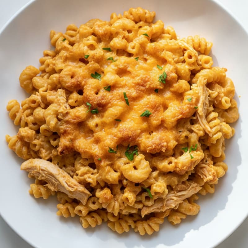 High-Protein Baked Macaroni and Cheese