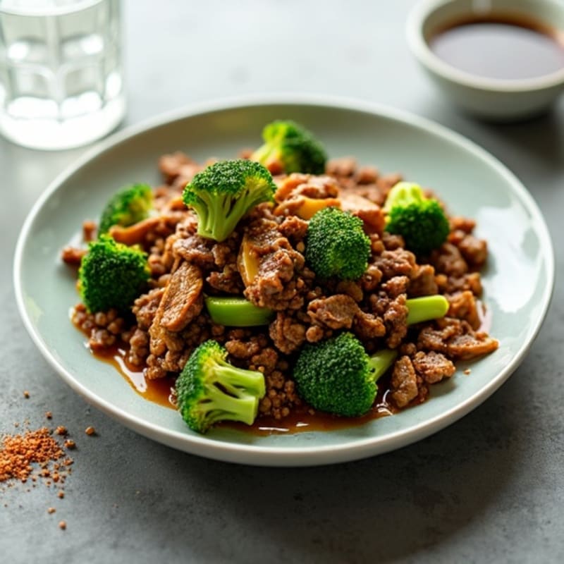 Ginger-Garlic Beef and Broccoli Stir-Fry