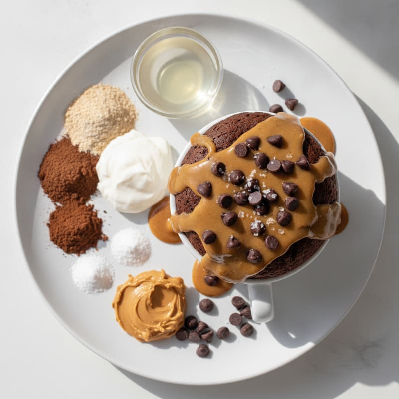 Chocolate Protein Mug Cake