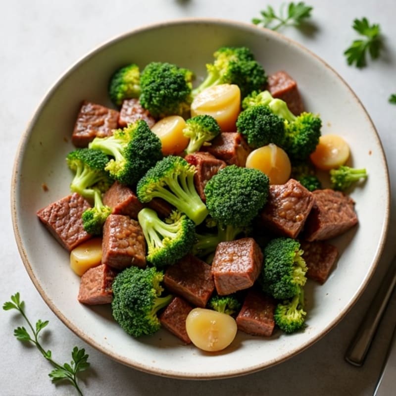 Garlic Ginger Beef and Broccoli Stir-Fry