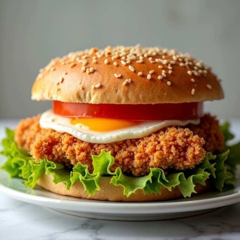 Crispy Air-Fried Chicken Sandwich