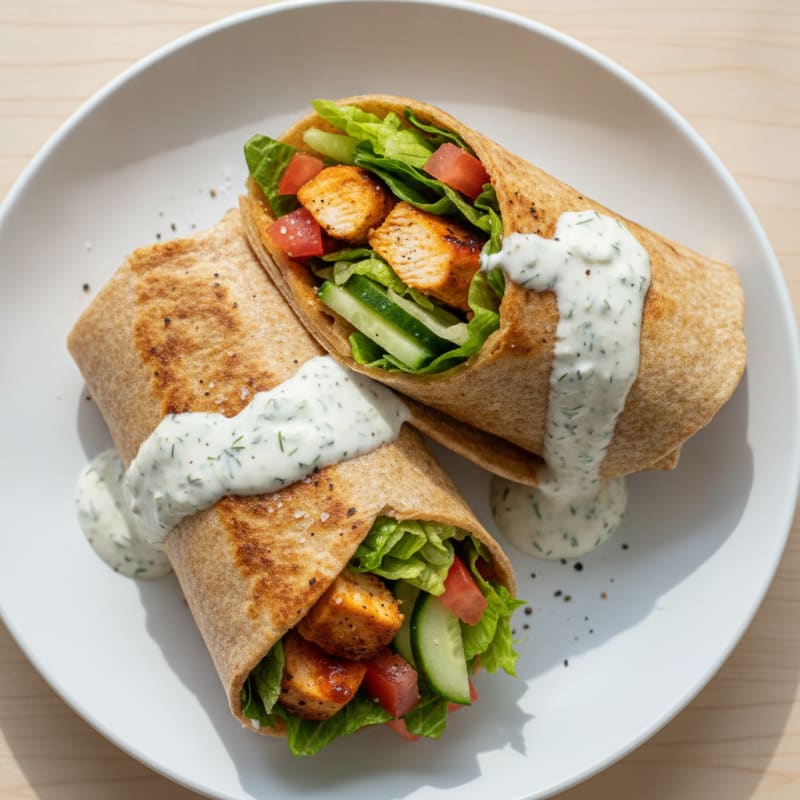Buffalo Chicken Ranch Wrap