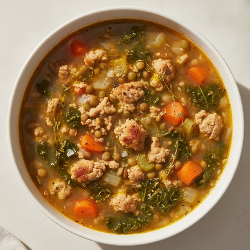 Hearty Vegetable and Lentil Soup