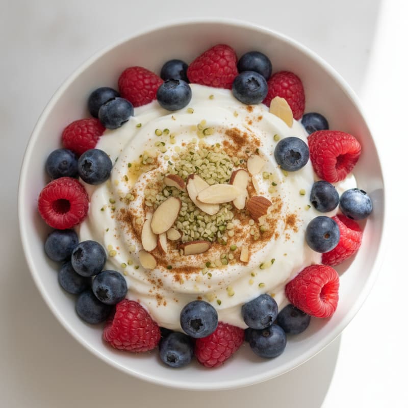 Quick Berry Yogurt Parfait