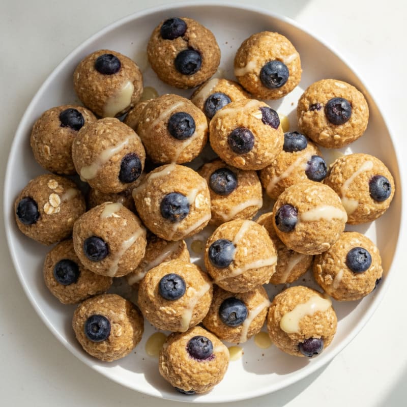 Berry Banana Energy Bites