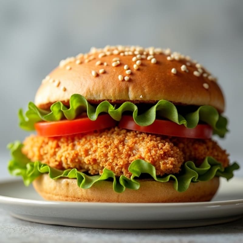 Crispy Air-Fried Chicken Sandwich