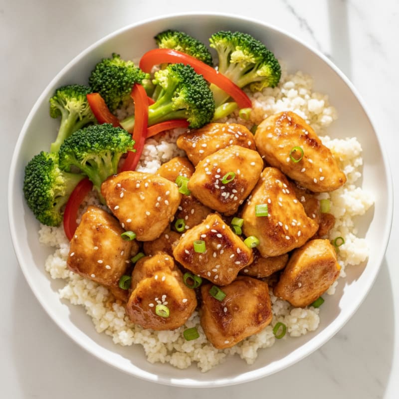 Clean General Tso's Chicken Stir-Fry