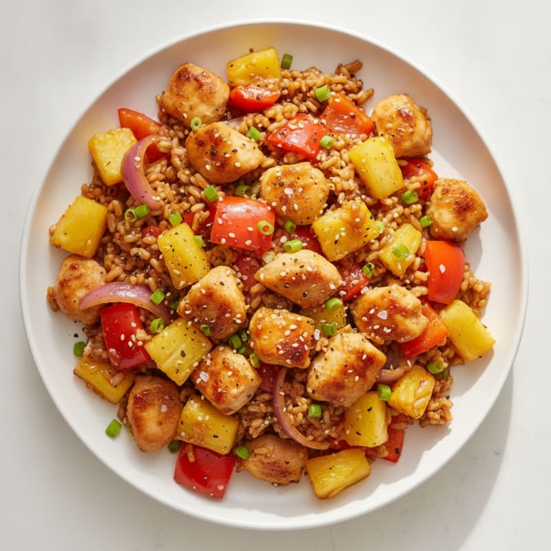 Sweet and Sour Chicken Stir-Fry
