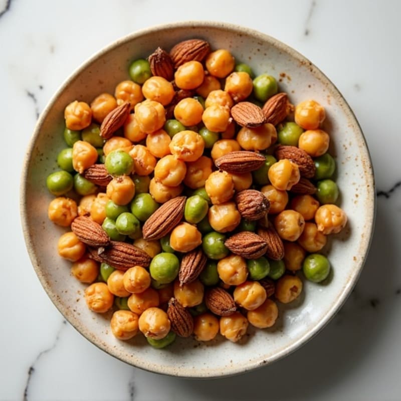 Crunchy Roasted Chickpea Trail Mix
