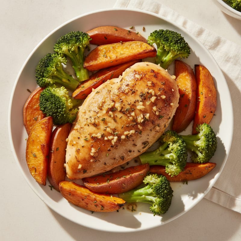 Garlic Herb Roasted Chicken
