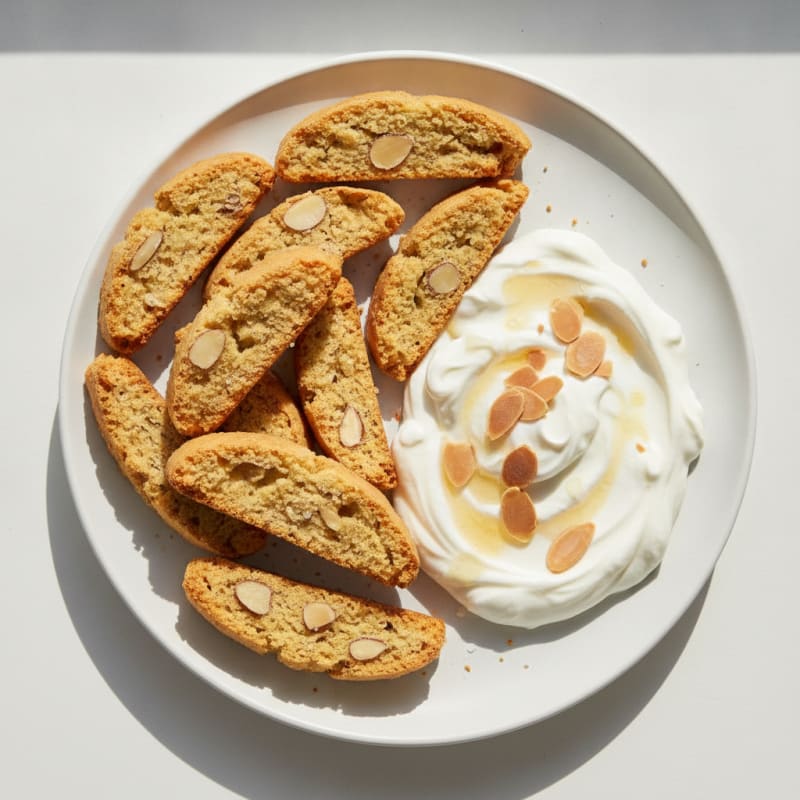 Classic Almond Biscotti Cookies