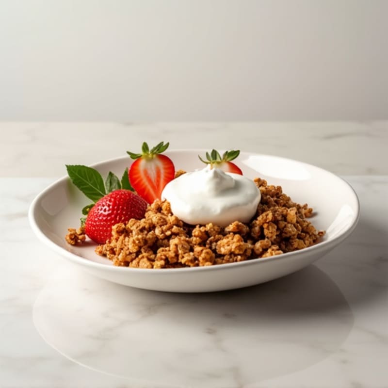 Greek Yogurt with Protein Granola