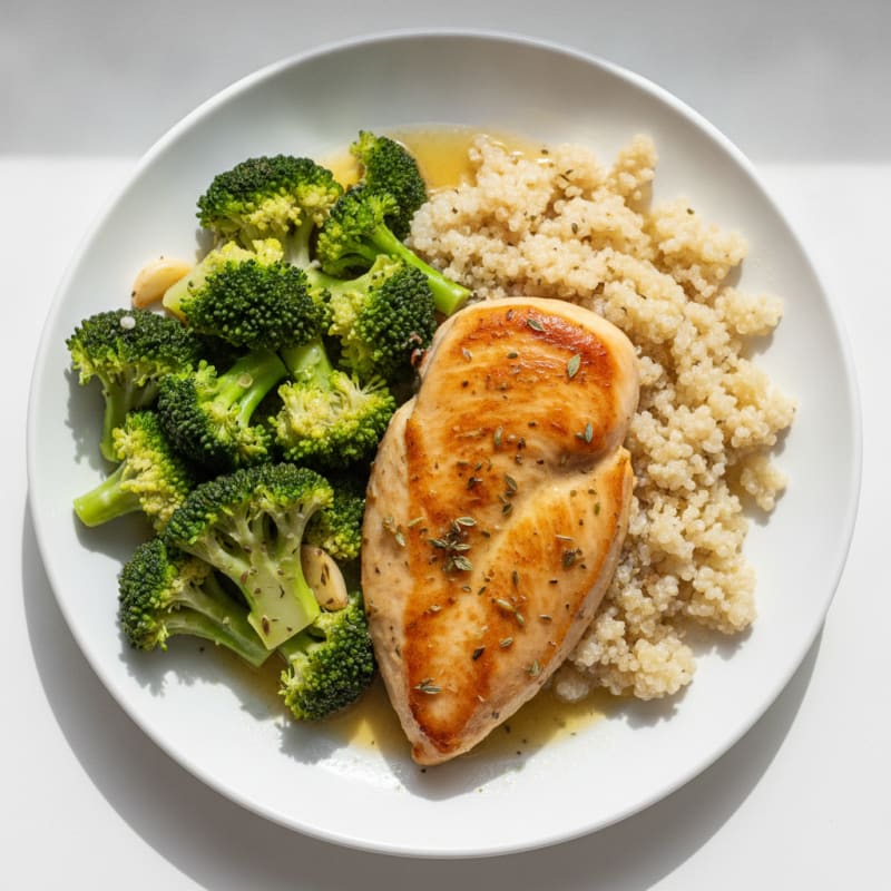 Quick Pan-Seared Lemon Herb Chicken