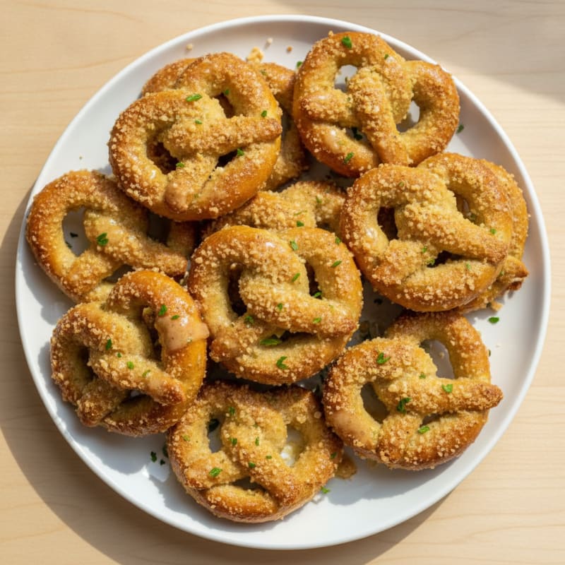 Garlic Parmesan Pretzel Bites