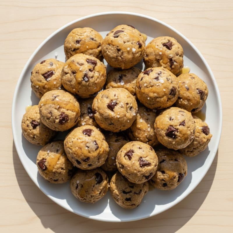 No-Bake Chocolate Chip Protein Bites