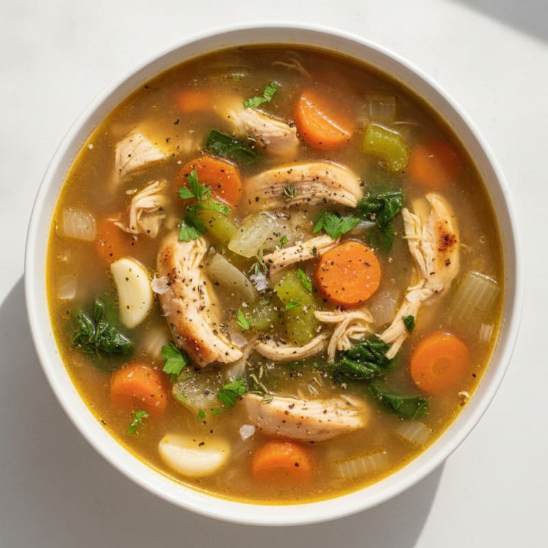 Savory Chicken and Vegetable Soup
