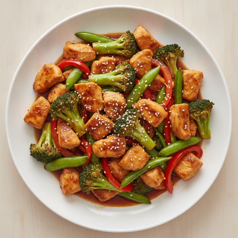 Teriyaki Chicken Stir-Fry with Vegetables