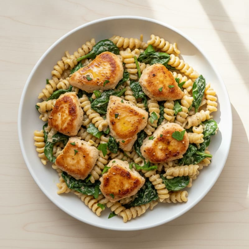 Creamy Garlic Herb Chicken Pasta