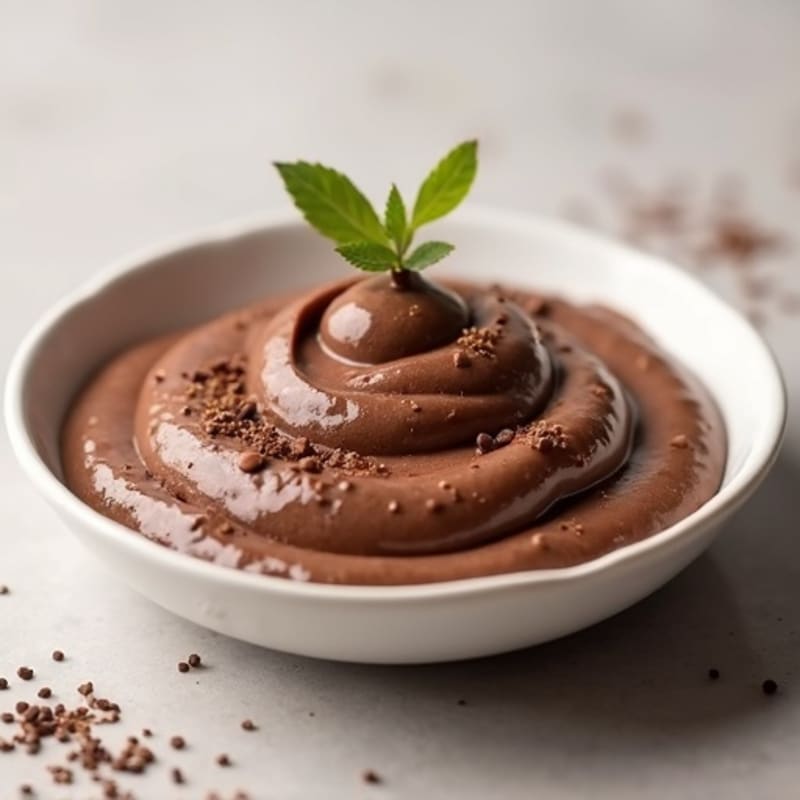 Silky Chocolate Protein Pudding