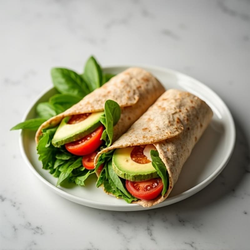 Fresh Turkey Avocado Wrap