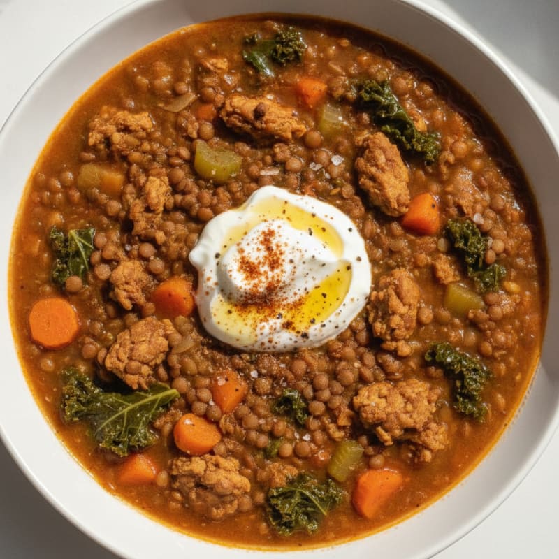 Hearty Lentil and Vegetable Stew
