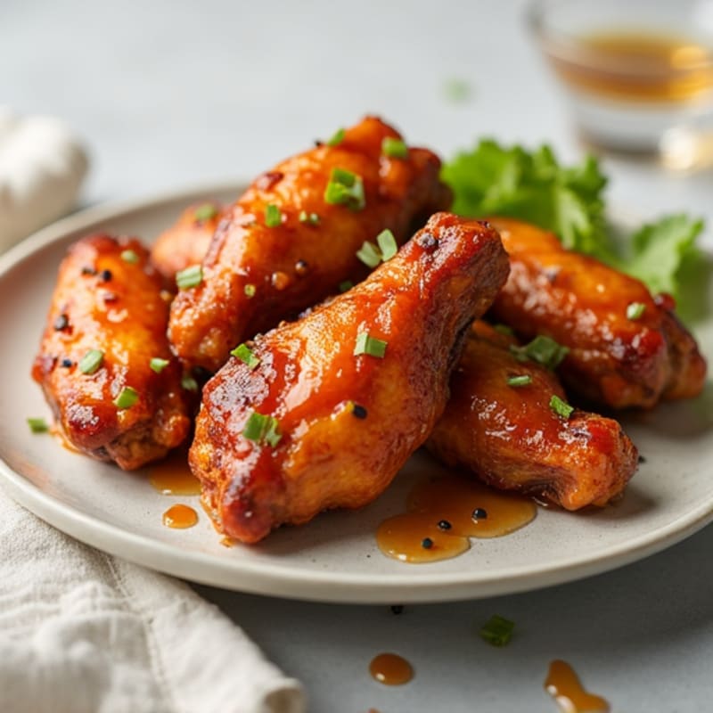 Crispy Baked Honey-Garlic Wings