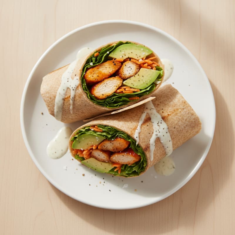 Buffalo Ranch Chicken Wrap