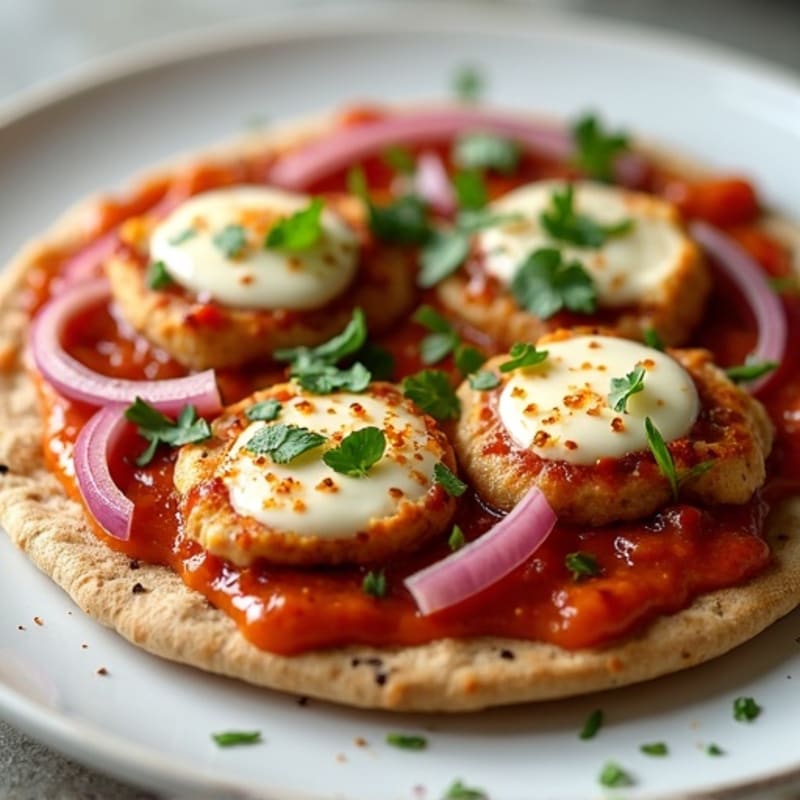 Crispy BBQ Chicken Flatbread Pizza