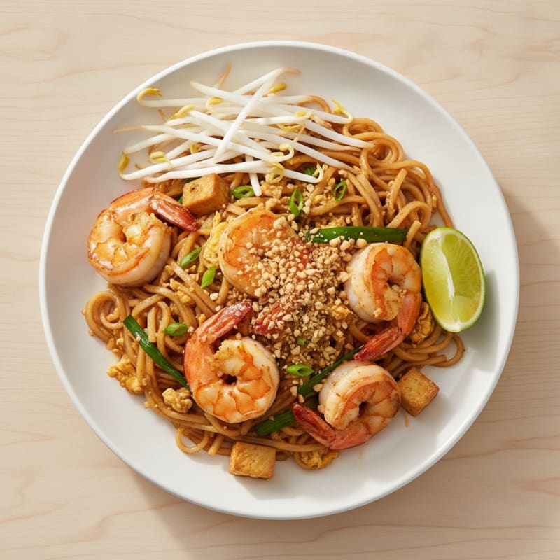 Shrimp Pad Thai Noodles