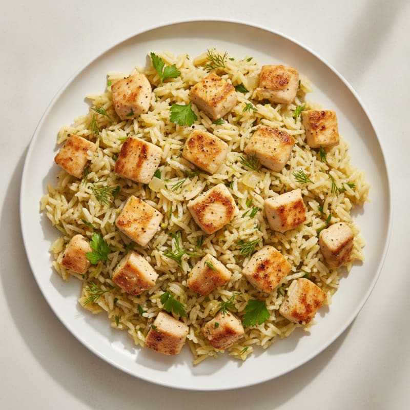 Lemon Herb Rice Pilaf