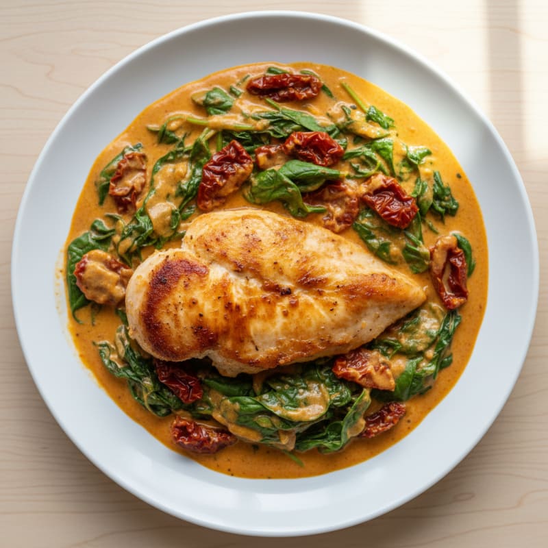 Creamy Tuscan Chicken Skillet