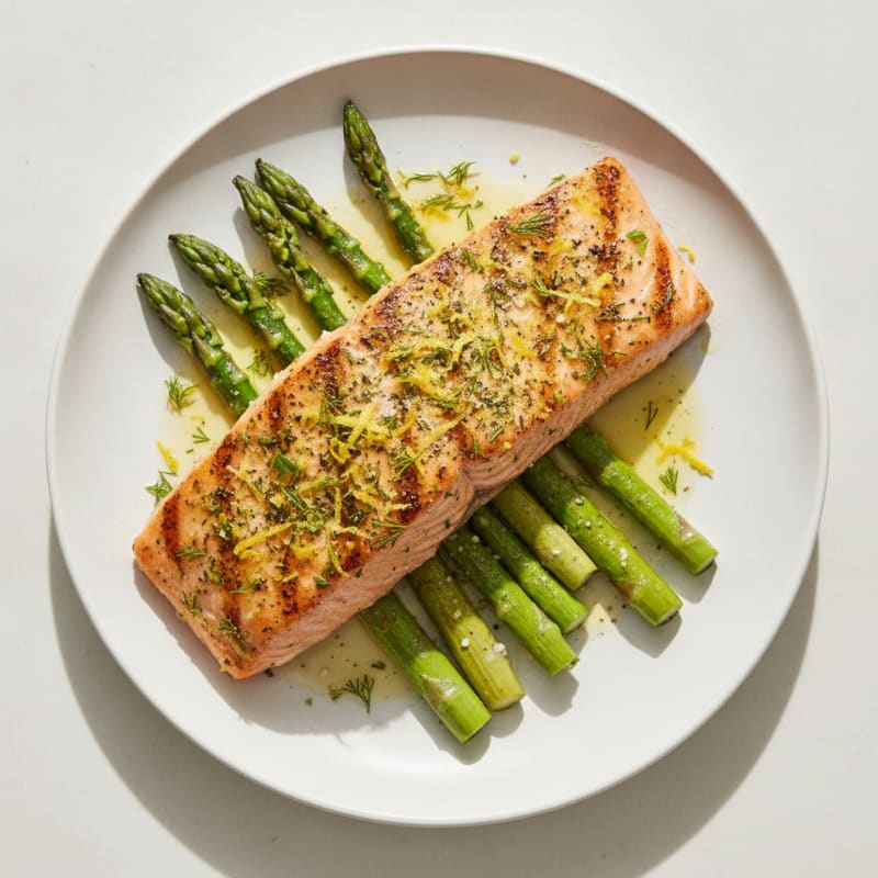 Lemon Herb Grilled Salmon