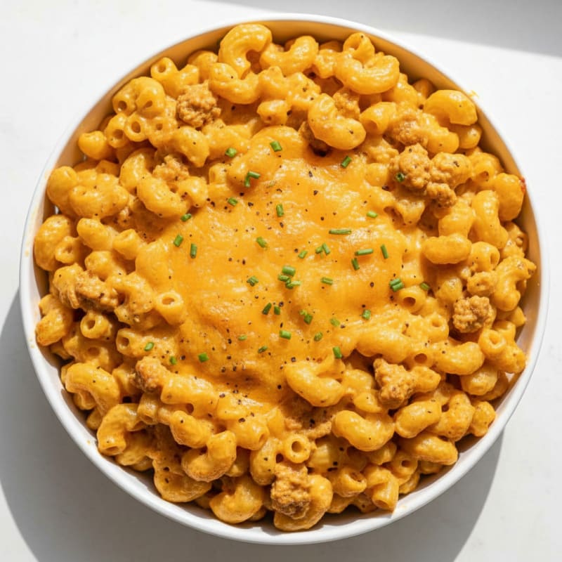 Creamy Golden Baked Macaroni and Cheese